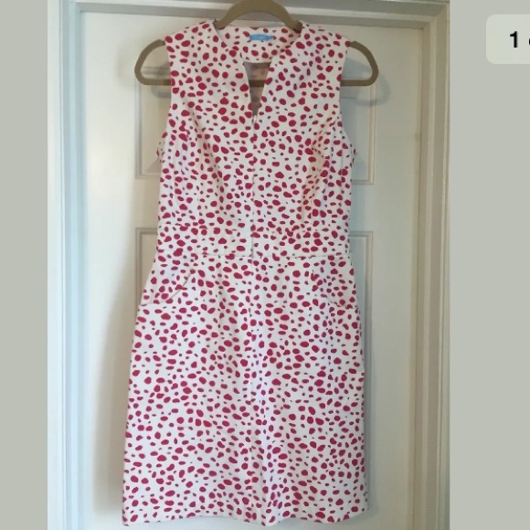 J. McLaughlin Dresses & Skirts - J McLaughlin Structured Hudson Dress Sz 4 Zip Up